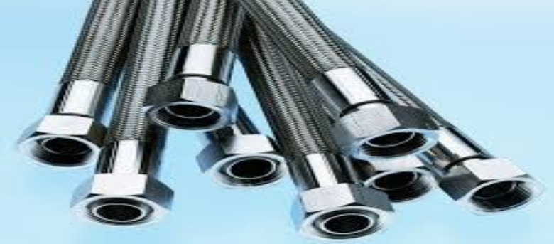 Teflon Hose Assemblies – Chemical Resistant PTFE Hose with SS Braid, Ideal for Pharmaceutical, Food, and Chemical Processing, Excellent Flexibility & Durability